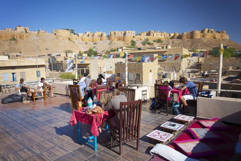Mystic jaisalmer rooftop, image from hostelbookers