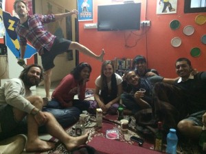 Impromptu drinks at Zostel in Jodhpur!