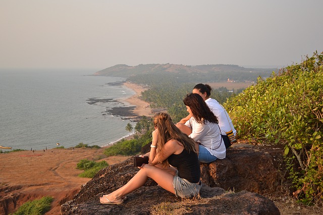 Relaxing near the beaches