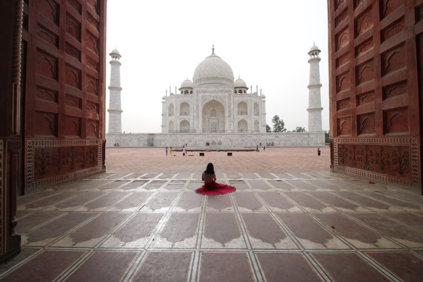 taj mahal, best cities to fly into, agra, north india