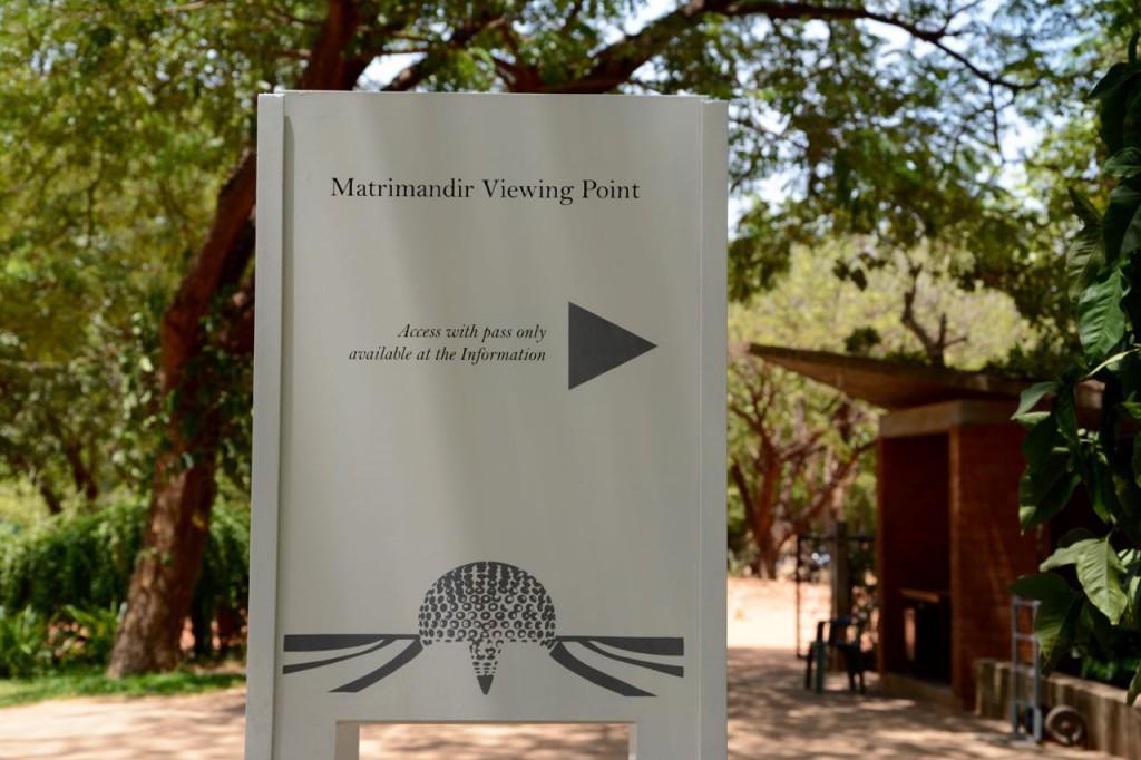 Auroville_MatriMandir_Sign_ViewingPoint