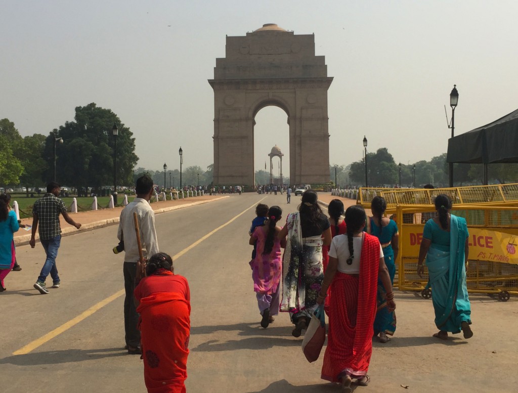 A view of the India Gate
