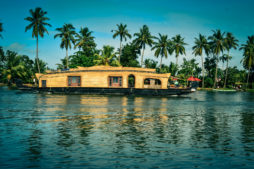 indien, kerala, hausboot