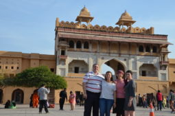 reise nach indien, familie in indien