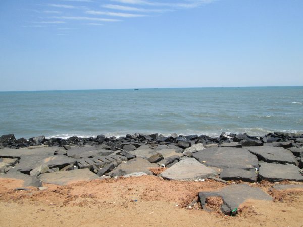 beach in Pondicherry