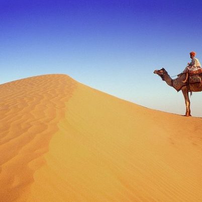 camel ride in Rajasthan