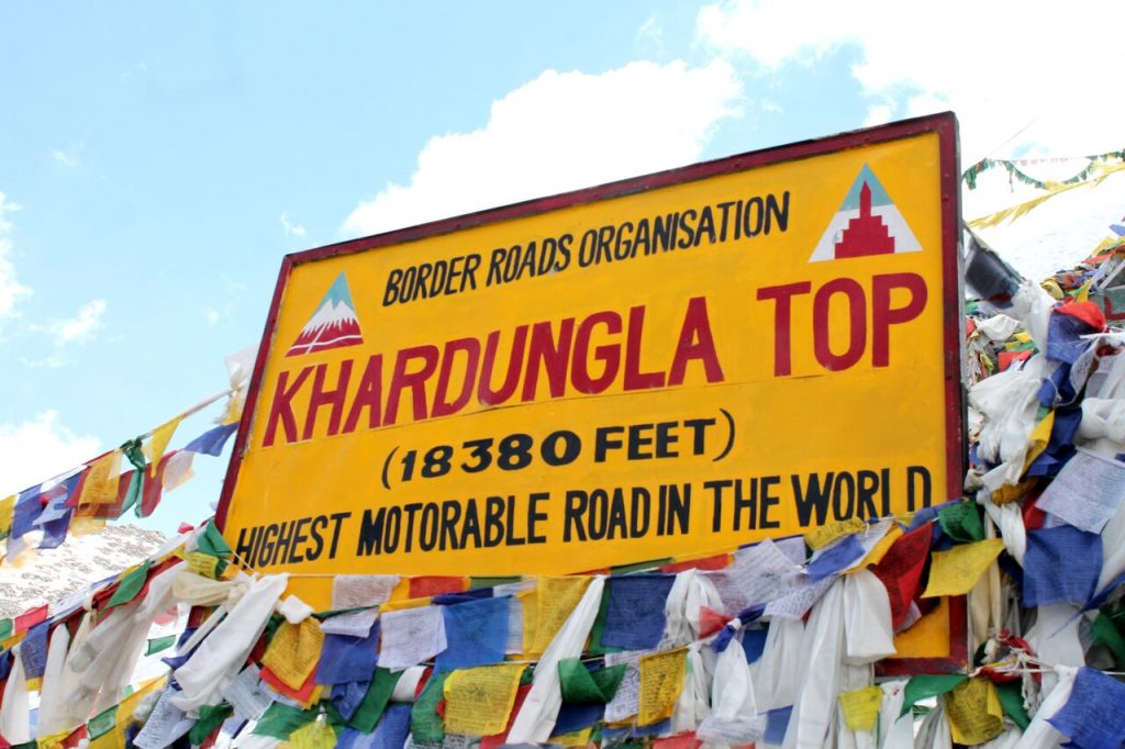 Adventures in Leh- Khardungla Top