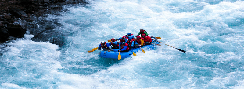 adrenaline rush, WHITE-WATER RAFTING