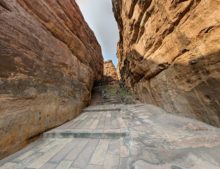 Klettern, Badami, Abenteuer Indien