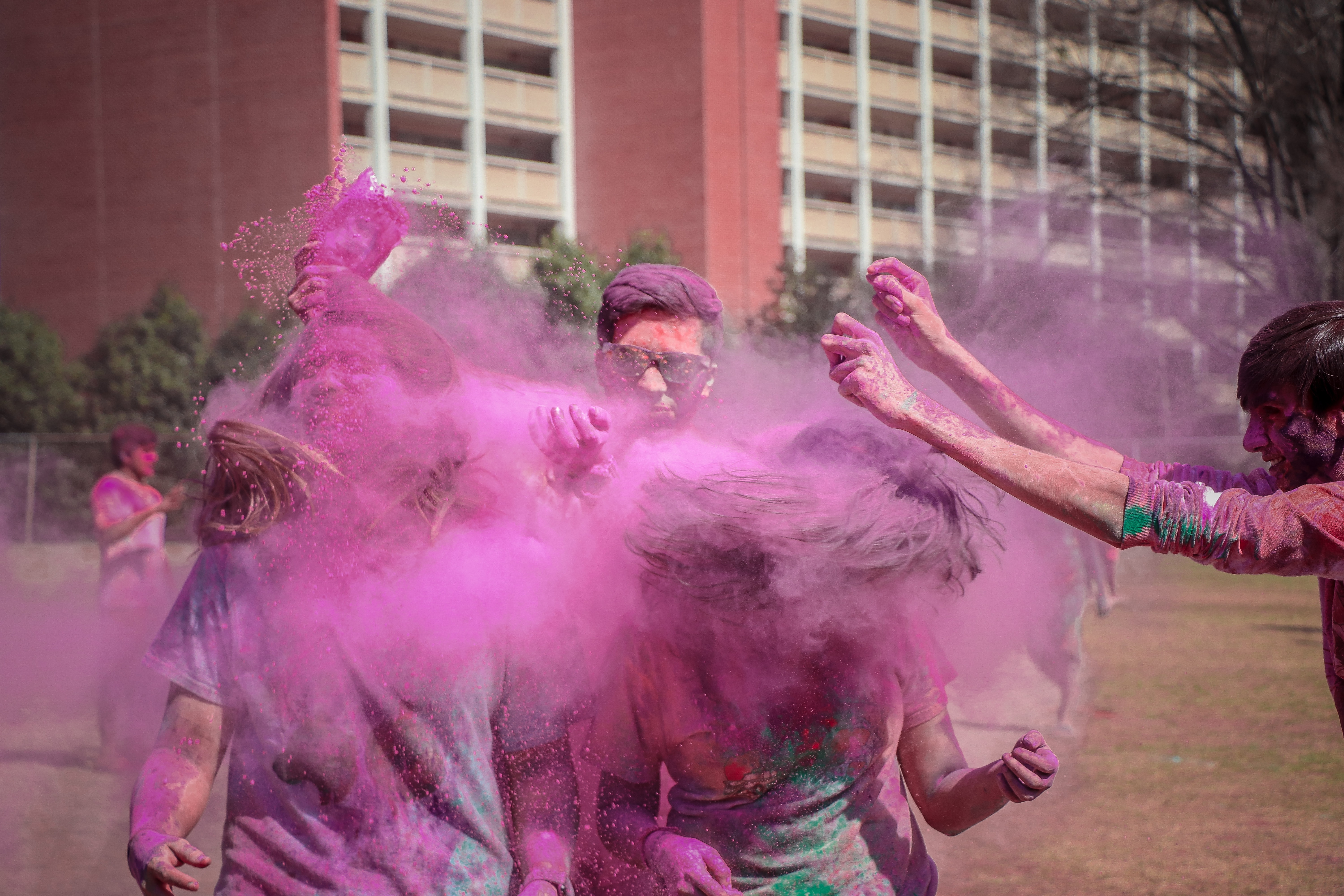 Holi festival, alleine reisen