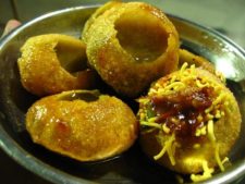 indisches Streetfood, Streetfood Mumbai, Pani Puri, 