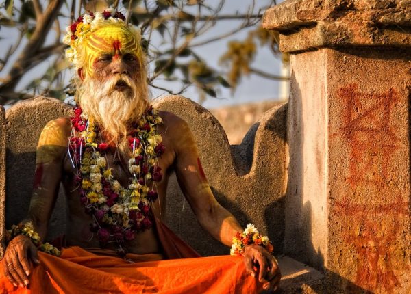 Priests in Orchha