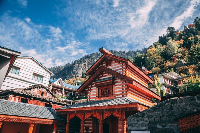 Hot springs in Manali