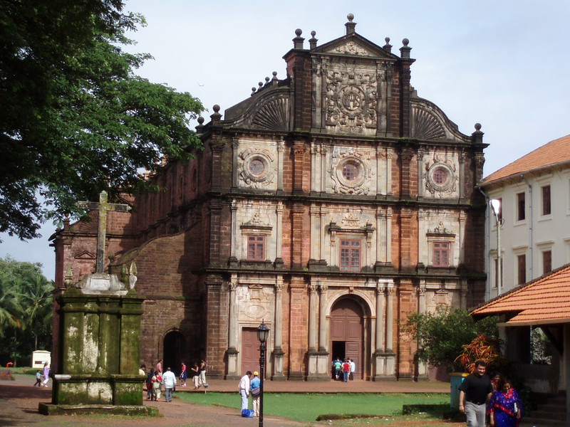 Bom Jesus Basilica. Goa's oldest Church 