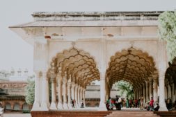 agra fort, agra in indien