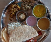 Fish Thali near Murud Janjira fort